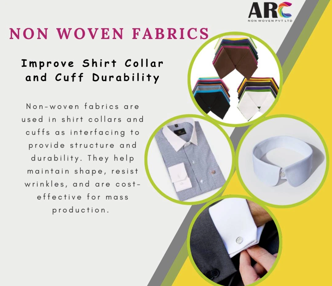 Why manufacturers choose non-woven fabric for strong shirt collars and cuffs